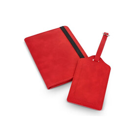 Saana Reise-Set - Rot bedrucken, Art.-Nr. LT99647-N0021
