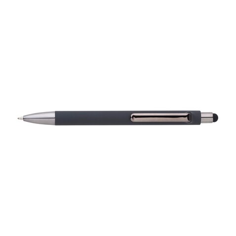 Kugelschreiber Hendrix | Stylus – Grau bedrucken, Art.-Nr. 003999128_1014839