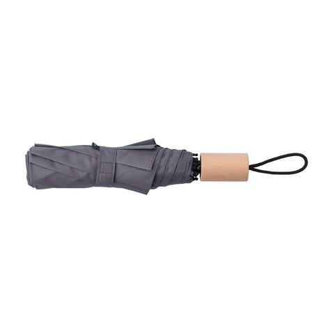 Regenschirm Brooklyn | Recycelt – Grau bedrucken, Art.-Nr. 003999999_1014871