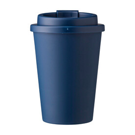Doppelwandiger Becher Gabriela | 350 ml – marineblau bedrucken, Art.-Nr. 536999999_1015119