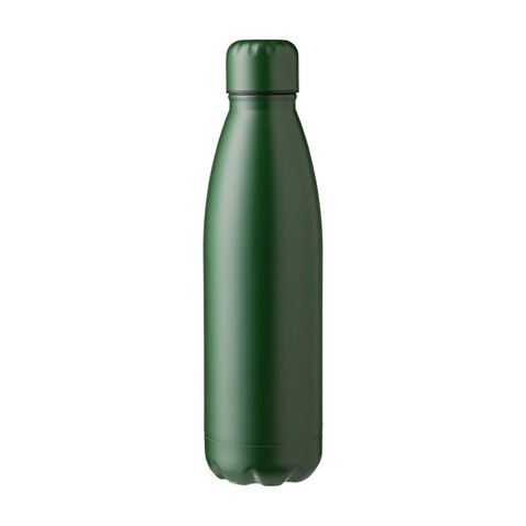 Doppelwandige Flasche Amara | 500 ml – Grün bedrucken, Art.-Nr. 004999999_1015134