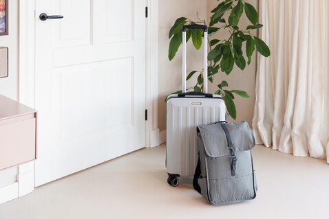 Rucksack Lyric | Recycelt | Laptop 17" | 12 l – Grau bedrucken, Art.-Nr. 003999999_1015154