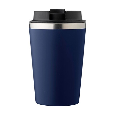 Doppelwandiger Thermobecher Shay | 350 ml – Blau bedrucken, Art.-Nr. 005999999_1042451 Doppelwandiger Thermobecher Shay | 350 ml – Blau bedrucken, Art.-Nr. 005999999_1042451