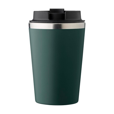 Doppelwandiger Thermobecher Shay | 350 ml – Grün bedrucken, Art.-Nr. 004999999_1042451