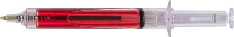 Kugelschreiber Dr. David | Spritzenform – Rot bedrucken, Art.-Nr. 008999999_1063 Kugelschreiber Dr. David | Spritzenform – Rot bedrucken, Art.-Nr. 008999999_1063