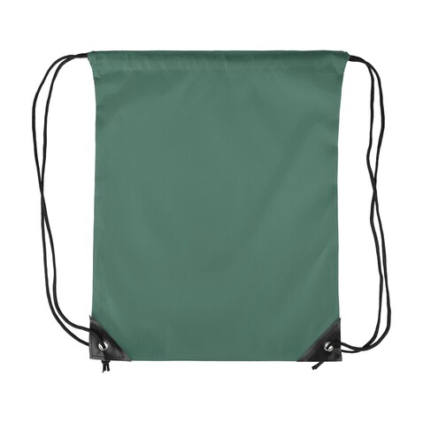 Rucksack Stef | Kordelzug | 5 l – Grün bedrucken, Art.-Nr. 004999999_1204075