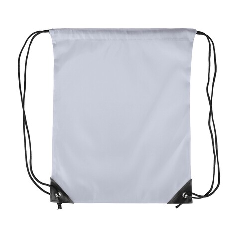 Rucksack Stef | Kordelzug | 5 l – Grau bedrucken, Art.-Nr. 003999999_1204075