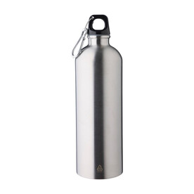 Trinkflasche Emeric | Recycelt | 750 ml – Silber bedrucken, Art.-Nr. 032999999_1204263