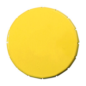 Pfefferminzdose Anika | Klickdeckel – Gelb bedrucken, Art.-Nr. 006999999_1616
