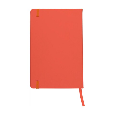 Notizbuch Eva | A5 | Liniert – Orange bedrucken, Art.-Nr. 007999999_3076 Notizbuch Eva | A5 | Liniert – Orange bedrucken, Art.-Nr. 007999999_3076