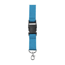 Lanyard Bobbi – Hellblau bedrucken, Art.-Nr. 018999999_4161
