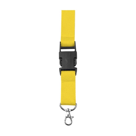 Lanyard Bobbi – Gelb bedrucken, Art.-Nr. 006999999_4161