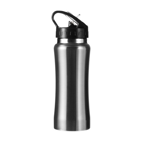 Trinkflasche Serena | 600 ml – Silber bedrucken, Art.-Nr. 032999999_5233 Trinkflasche Serena | 600 ml – Silber bedrucken, Art.-Nr. 032999999_5233