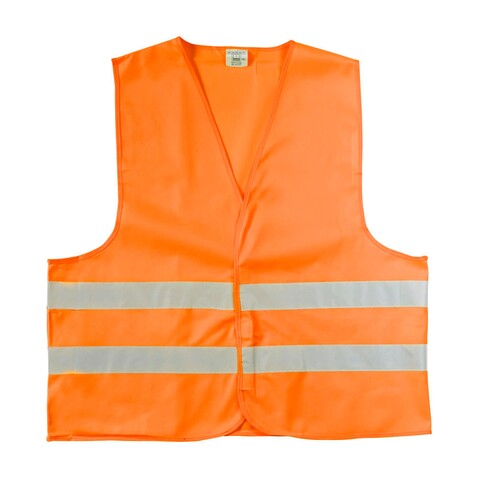 Warnweste Arturo | Erwachsene – Orange bedrucken, Art.-Nr. 007044999_6541 Warnweste Arturo | Erwachsene – Orange bedrucken, Art.-Nr. 007044999_6541