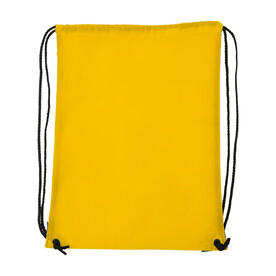 Rucksack Steffi | Kordelzug – Gelb bedrucken, Art.-Nr. 006999999_7097