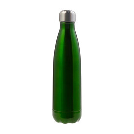 Doppelwandige Flasche Lombok | 500 ml – Grün bedrucken, Art.-Nr. 004999999_8223