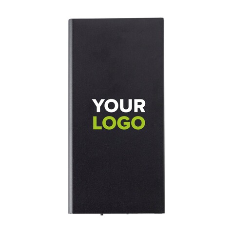 Solar-Powerbank Sonne | 8 000 mAh – Schwarz bedrucken, Art.-Nr. 001999999_9150