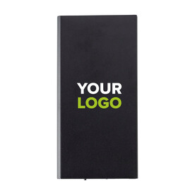 Solar-Powerbank Sonne | 8 000 mAh – Schwarz bedrucken, Art.-Nr. 001999999_9150