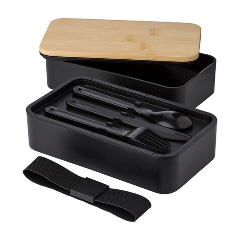 Lunchbox Maxton | 800 ml – Schwarz bedrucken, Art.-Nr. 001999999_966040 Lunchbox Maxton | 800 ml – Schwarz bedrucken, Art.-Nr. 001999999_966040