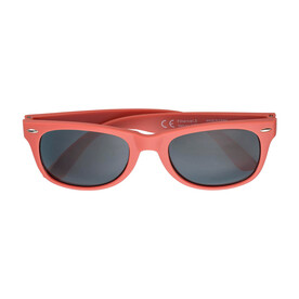 Sonnenbrille Kenzie | Recycelt – Rot bedrucken, Art.-Nr. 008999999_967735