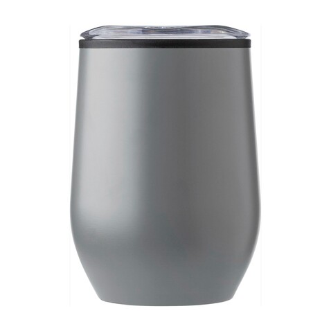 Doppelwandiger Thermobecher Zoe | 300 ml – Grau bedrucken, Art.-Nr. 003999999_970767 Doppelwandiger Thermobecher Zoe | 300 ml – Grau bedrucken, Art.-Nr. 003999999_970767