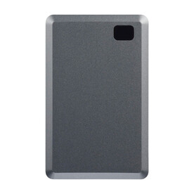 BrandCharger Powerbank Powerwave 2 | 5.000 mAh – stahlgrau bedrucken, Art.-Nr. 411999999_1507367