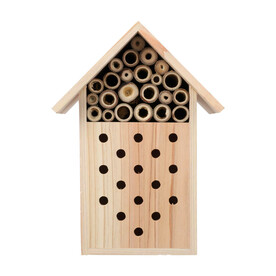 Bienenhaus Fahim | Recyceltes Holz – Braun bedrucken, Art.-Nr. 011999999_1513374