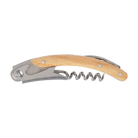 Sommeliermesser Lenny | Bambus – Braun bedrucken, Art.-Nr. 011999999_1513375