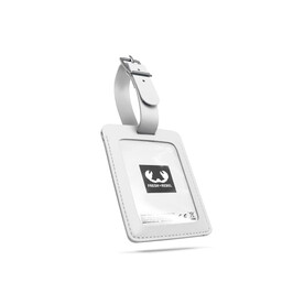 Fresh &amp;#039;n Rebel Card Finder mit Gepäckanhänger für Apple und Google - Hellgrau bedrucken, Art.-Nr. LT49203-N0062