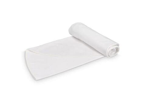 Doppelseitiges rundes Strandtuch Ø 150 cm, 350 g/m², Sublimationsdruck - Weiss bedrucken, Art.-Nr. LT97219-N0001 Doppelseitiges rundes Strandtuch Ø 150 cm, 350 g/m², Sublimationsdruck - Weiss bedrucken, Art.-Nr. LT97219-N0001
