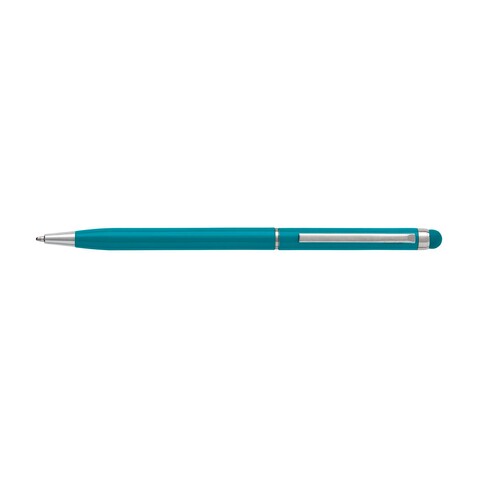 Kugelschreiber Irina | Stylus – atoll (blau/grün) bedrucken, Art.-Nr. 130999999_3832 Kugelschreiber Irina | Stylus – atoll (blau/grün) bedrucken, Art.-Nr. 130999999_3832