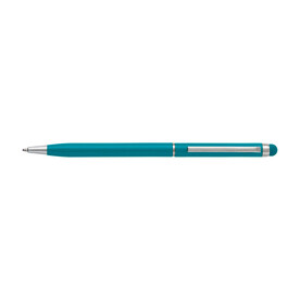 Kugelschreiber Irina | Stylus – atoll (blau/grün) bedrucken, Art.-Nr. 130999999_3832