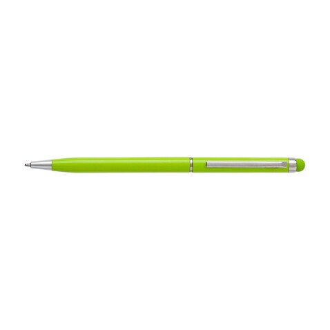 Kugelschreiber Irina | Stylus – Limettengrün bedrucken, Art.-Nr. 019999999_3832