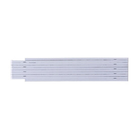 Lineal Leon | Kunststoff | Faltbar | 1 Meter – Weiß bedrucken, Art.-Nr. 002999999_710433
