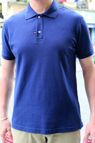 PIERROT Polo Unisex - Navy bedrucken, Art.-Nr. A04330-NY-XS