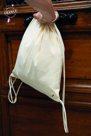 CÔME rucksack mit kordelzug - Natural bedrucken, Art.-Nr. A04334-NA-M CÔME rucksack mit kordelzug - Natural bedrucken, Art.-Nr. A04334-NA-M