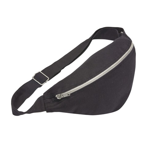CLOVIS gürteltasche - Deep Black bedrucken, Art.-Nr. A04344-DB-M