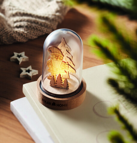 Weihnachtsdekoration mit LED - Holz bedrucken, Art.-Nr. CX1558-40 Weihnachtsdekoration mit LED - Holz bedrucken, Art.-Nr. CX1558-40