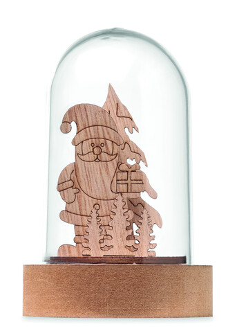 Weihnachtsdekoration mit LED - Holz bedrucken, Art.-Nr. CX1558-40 Weihnachtsdekoration mit LED - Holz bedrucken, Art.-Nr. CX1558-40