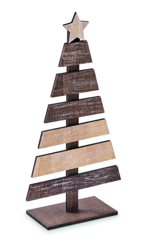 Weihnachtsbaum aus Holz - Holz bedrucken, Art.-Nr. CX1560-40