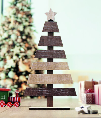 Weihnachtsbaum aus Holz - Holz bedrucken, Art.-Nr. CX1560-40
