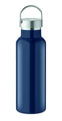 Doppelwandige Flasche 500 ml - Marineblau bedrucken, Art.-Nr. MO2107-85 Doppelwandige Flasche 500 ml - Marineblau bedrucken, Art.-Nr. MO2107-85