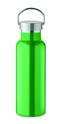 Doppelwandige Flasche 500 ml - Grün bedrucken, Art.-Nr. MO2107-09 Doppelwandige Flasche 500 ml - Grün bedrucken, Art.-Nr. MO2107-09