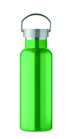 Doppelwandige Flasche 500 ml - Grün bedrucken, Art.-Nr. MO2107-09 Doppelwandige Flasche 500 ml - Grün bedrucken, Art.-Nr. MO2107-09