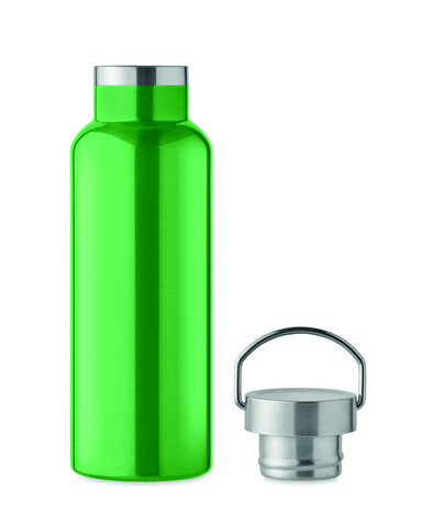 Doppelwandige Flasche 500 ml - Grün bedrucken, Art.-Nr. MO2107-09 Doppelwandige Flasche 500 ml - Grün bedrucken, Art.-Nr. MO2107-09