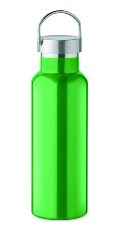 Doppelwandige Flasche 500 ml - Grün bedrucken, Art.-Nr. MO2107-09 Doppelwandige Flasche 500 ml - Grün bedrucken, Art.-Nr. MO2107-09