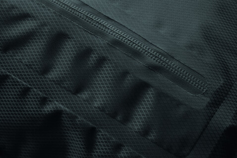 Rolltop-Tasche RPET - Schwarz bedrucken, Art.-Nr. MO2181-03