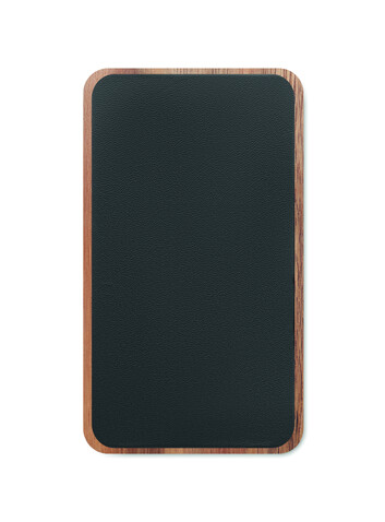 Powerbank mit Ladestation - Schwarz bedrucken, Art.-Nr. MO2185-03