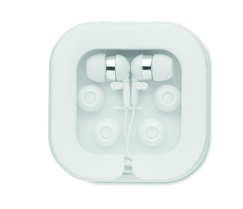 Ohrhörer mit USB-C-Anschluss - Weiß bedrucken, Art.-Nr. MO2240-06 Ohrhörer mit USB-C-Anschluss - Weiß bedrucken, Art.-Nr. MO2240-06