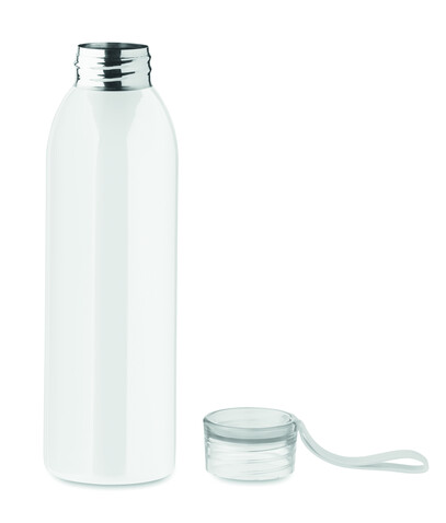 Edelstahlflasche 650ml - Weiß bedrucken, Art.-Nr. MO2241-06 Edelstahlflasche 650ml - Weiß bedrucken, Art.-Nr. MO2241-06